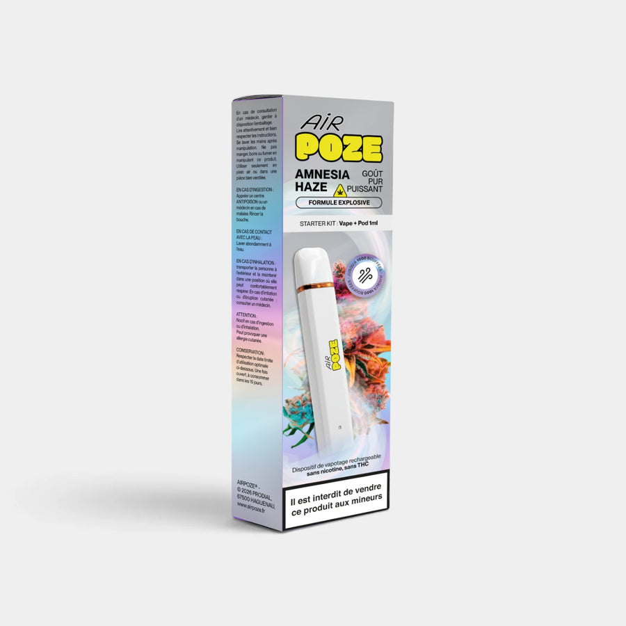 Air POZE - Starter Kit - Amnesia Haze - EXPLOSIF - x 5 unités