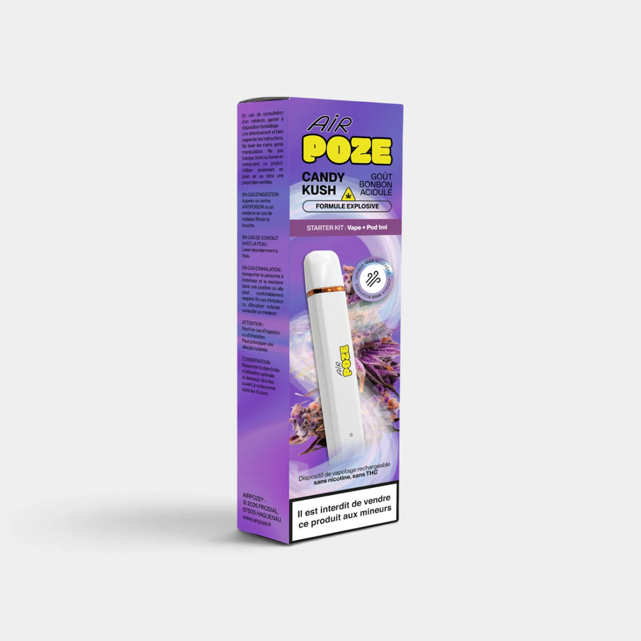 Air POZE - Starter Kit - Candy Kush - EXPLOSIF - x 5 unités
