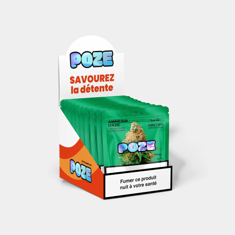 POZE Fleurs Amnesia Haze 1,25gr en sachet