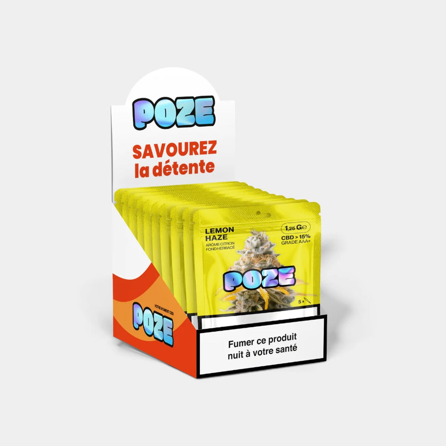 POZE Fleurs Lemon Haze 1,25gr en sachet
