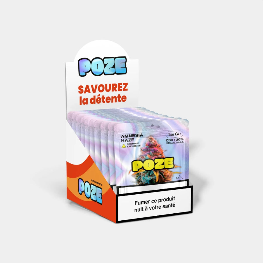 POZE Fleurs Amnesia Haze EXPLOSIVE 1,25gr en sachet