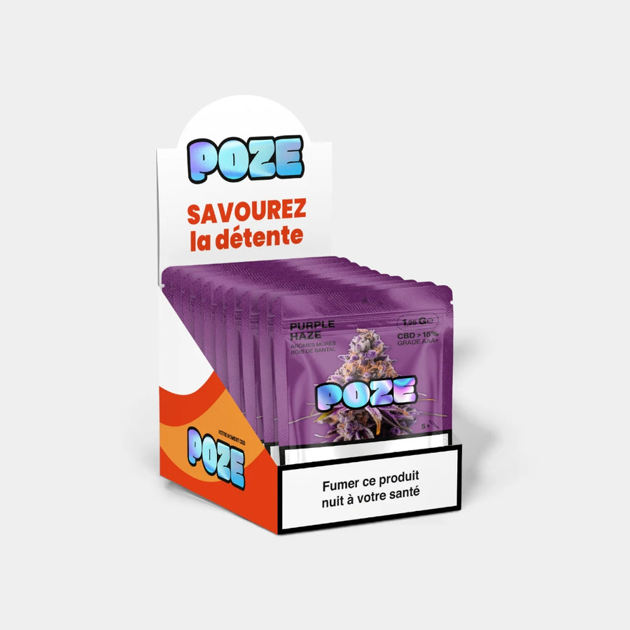 POZE Fleurs Purple Haze 1,25gr en sachet