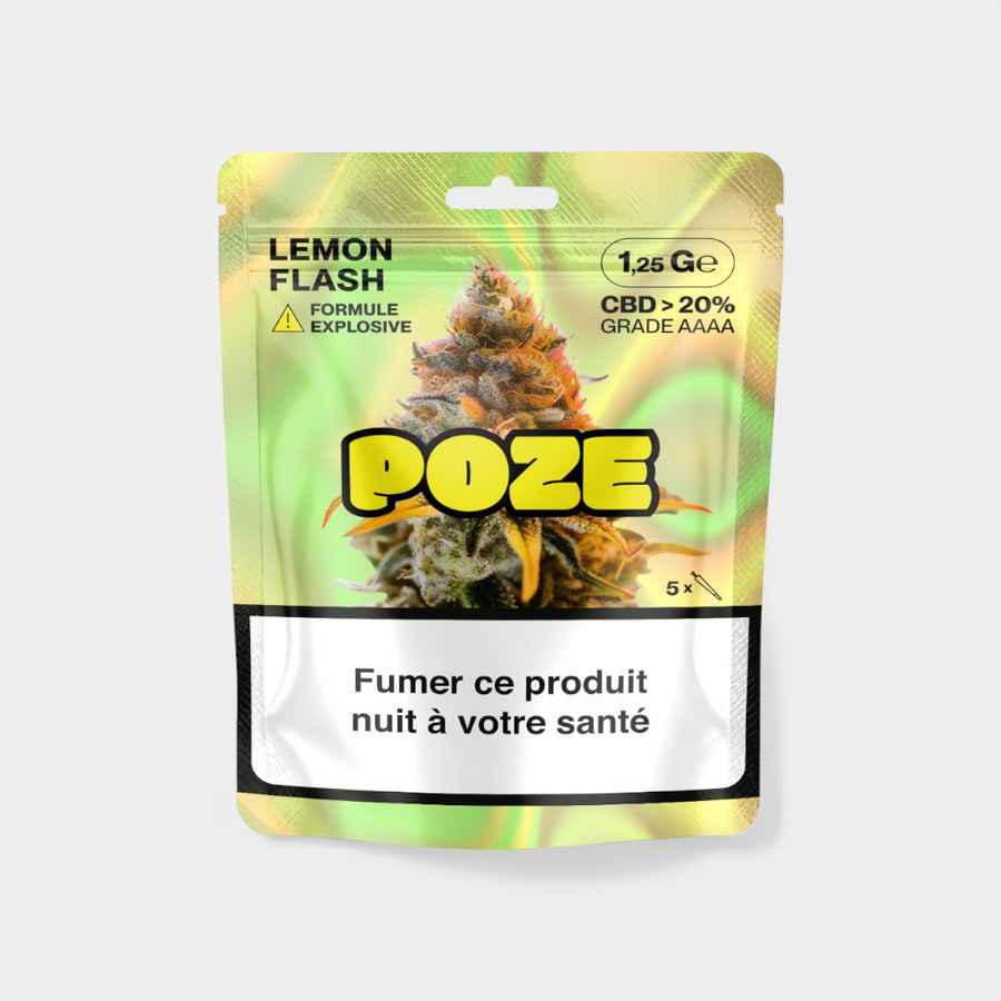 POZE Fleurs Lemon Flash EXPLOSIF 1,25gr en sachet