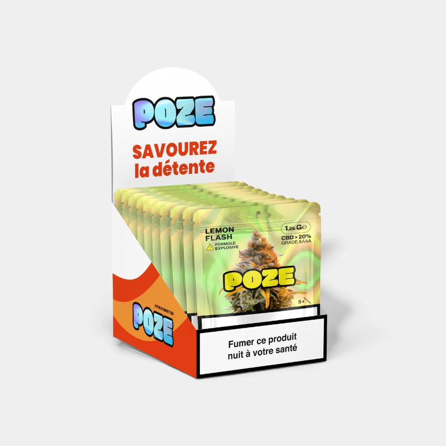 POZE Fleurs Lemon Flash EXPLOSIF 1,25gr en sachet