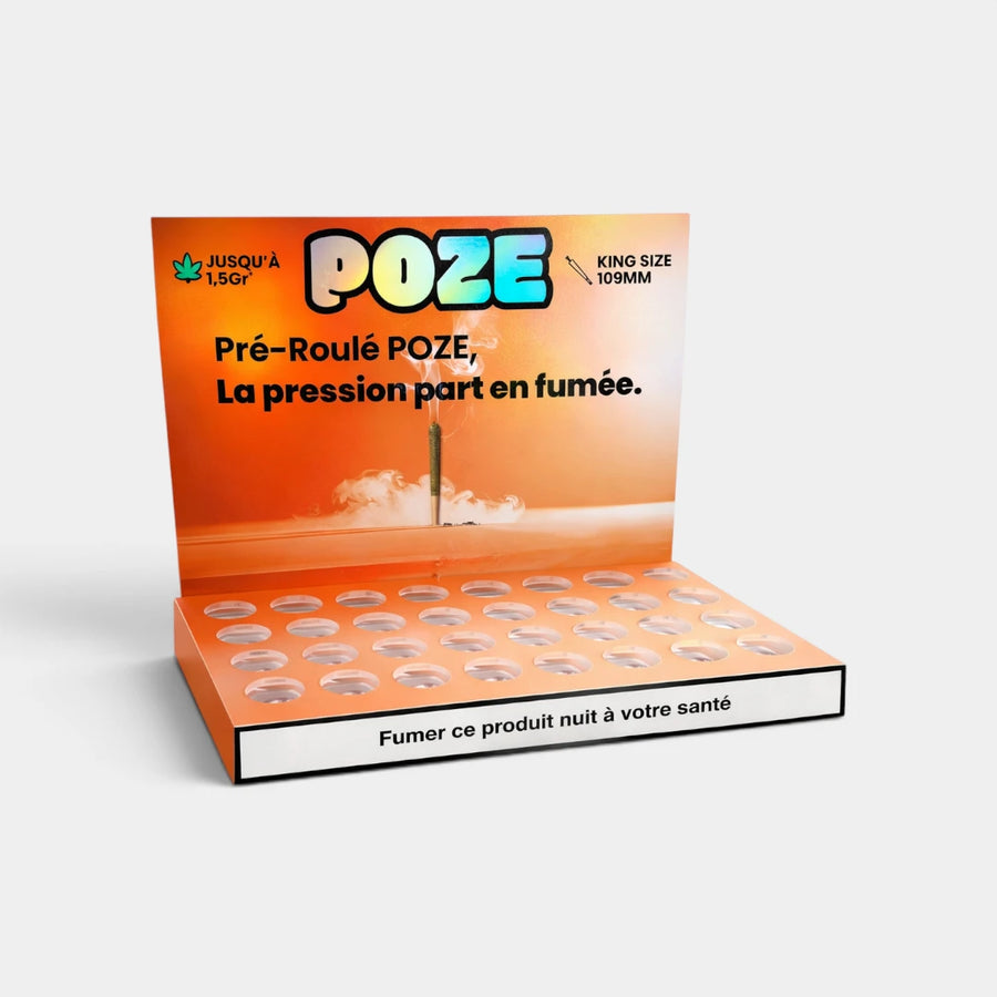 PLV – Présentoir à prérolls - 32 trous