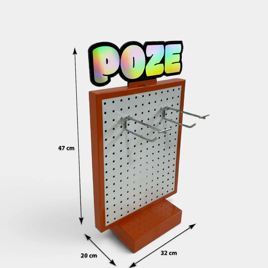 Présentoir à broche en métal