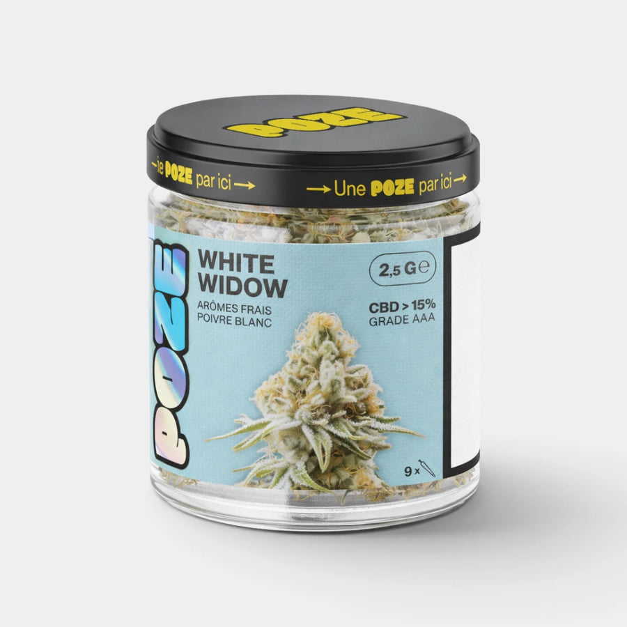 POZE en pot - White Widow 2,5gr