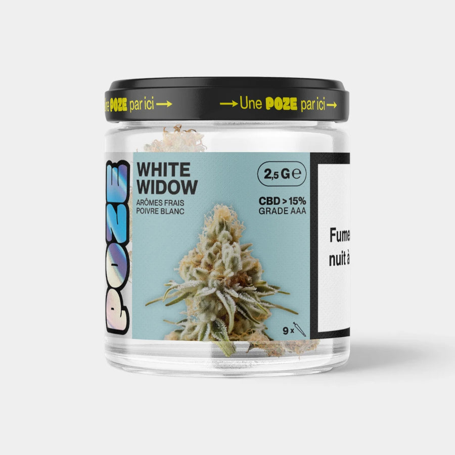 POZE en pot - White Widow 2,5gr