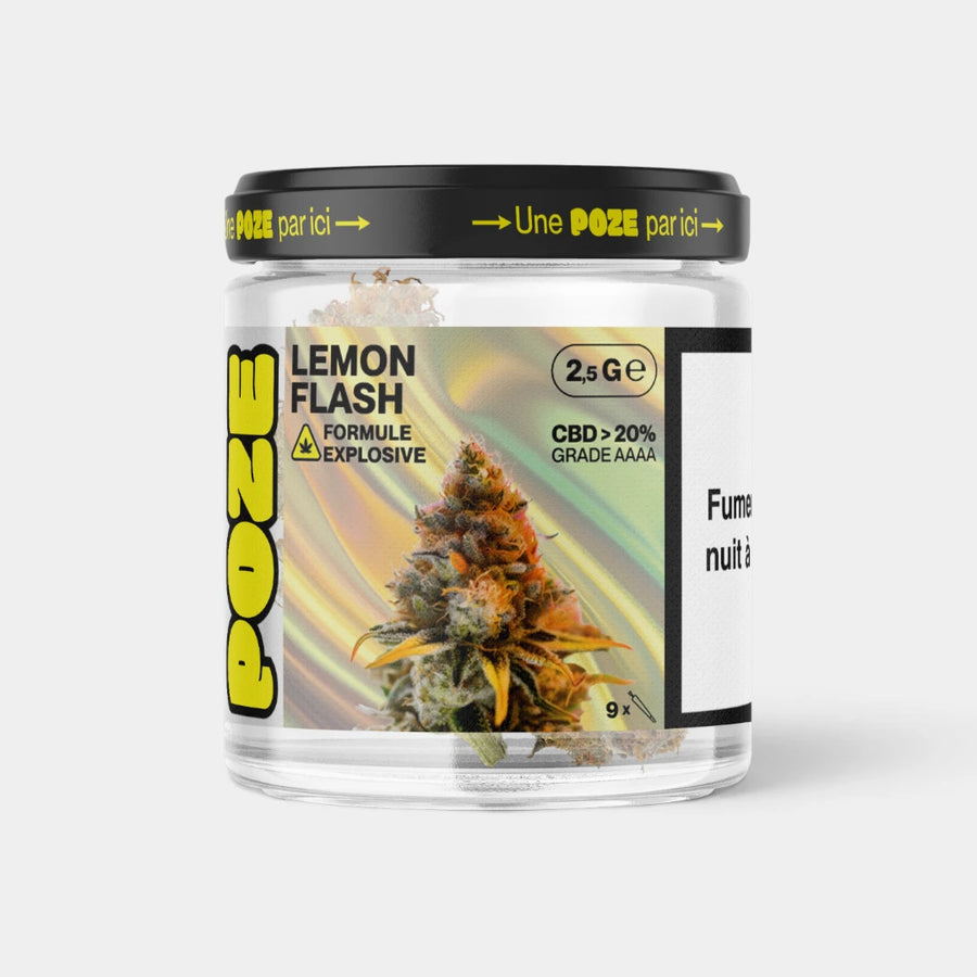 POZE en pot - Lemon Flash EXPLOSIF 2,5gr