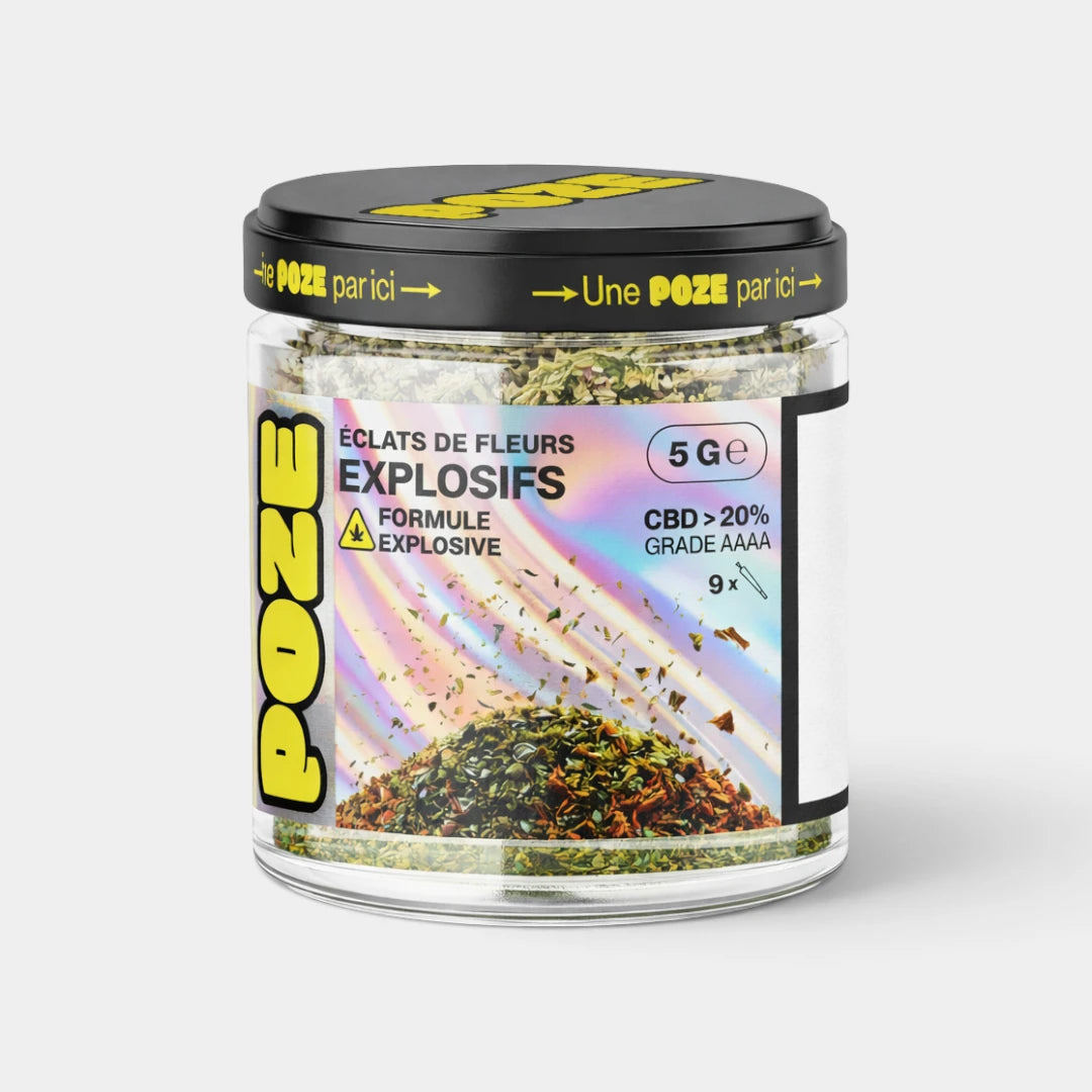 POZE Trim Eclats de fleurs EXPLOSIF 5gr