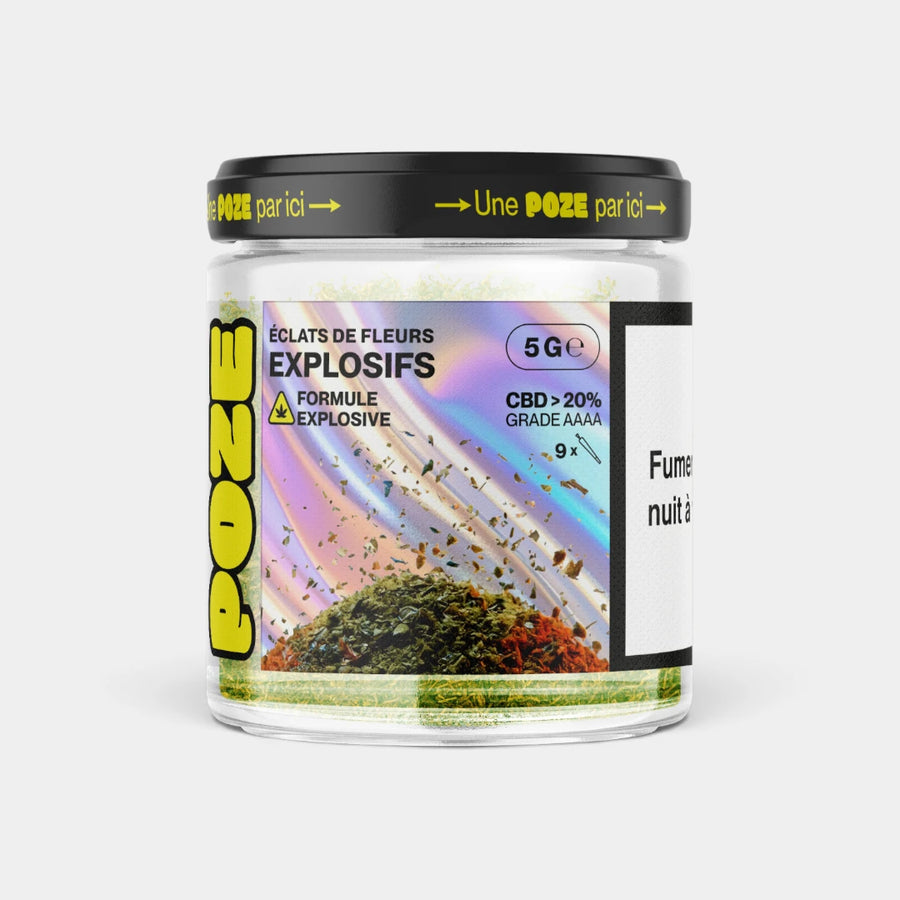 POZE Trim Eclats de fleurs EXPLOSIF 5gr