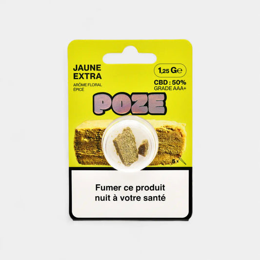 Résine Jaune extra - 1,25gr (lot de 10)