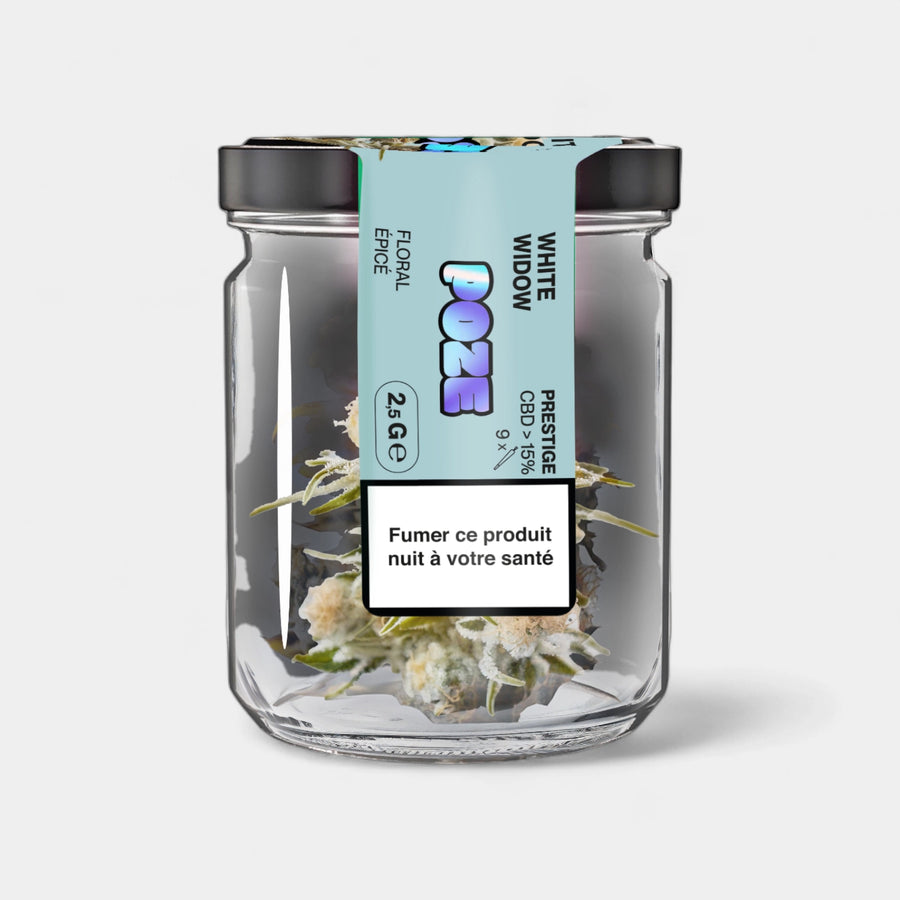 POZE en pot - White Widow 2,5gr