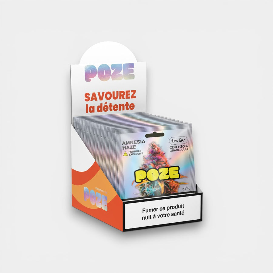 Boîte de 30 mini sachets Amnesia Haze EXPLOSIVE (0,65gr)