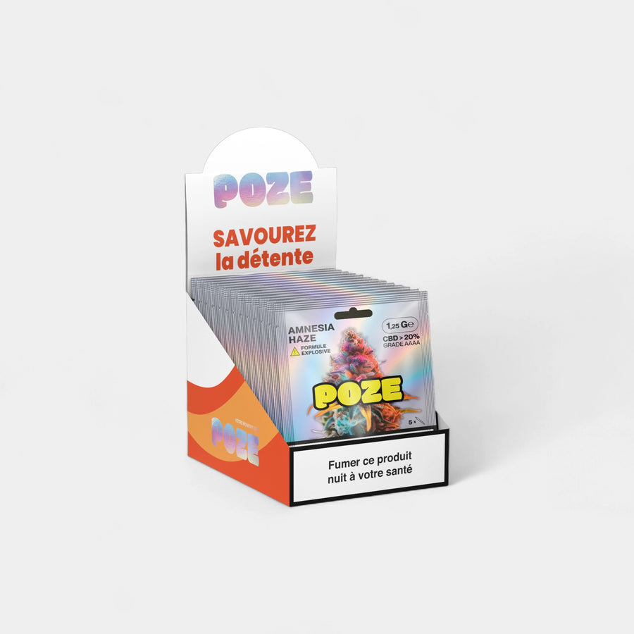 POZE Fleurs Amnesia Haze EXPLOSIVE 1,25gr en sachet