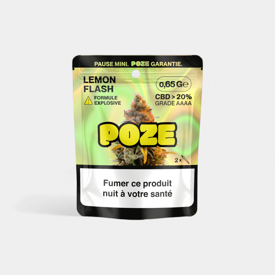 Boîte de 30 mini sachets Lemon Flash EXPLOSIVE 0,65gr