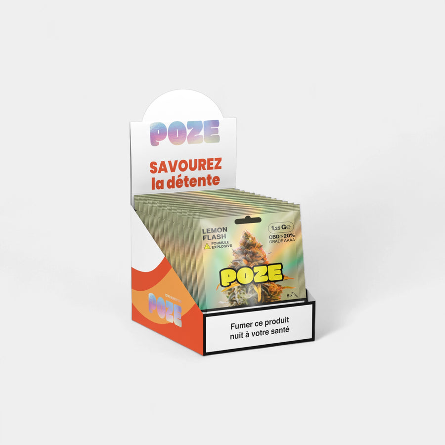 POZE Fleurs Lemon Flash EXPLOSIF 1,25gr en sachet
