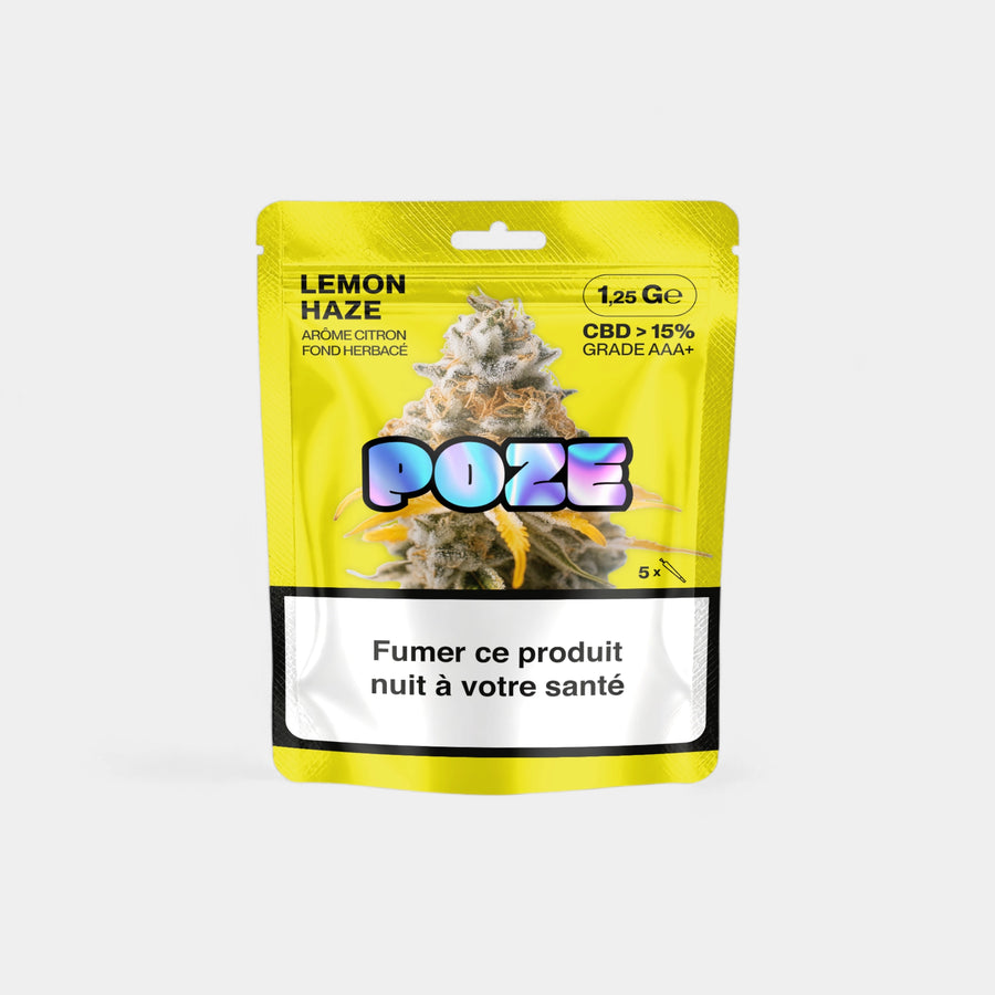 POZE Fleurs Lemon Haze 1,25gr en sachet