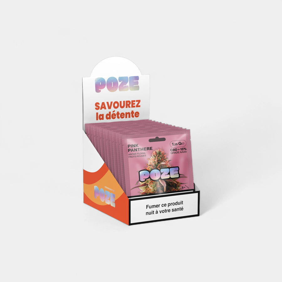 POZE Fleurs Pink Panthere 1,25gr en sachet