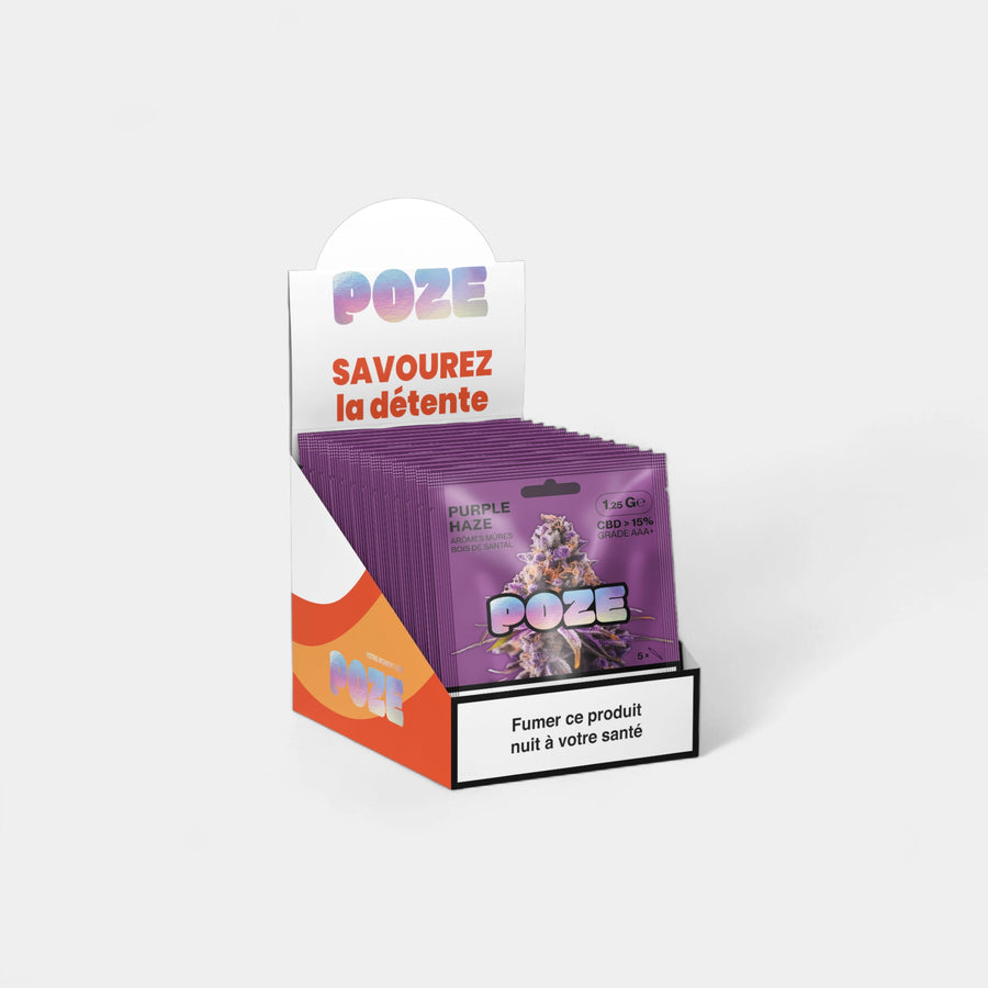POZE Fleurs Purple Haze 1,25gr en sachet