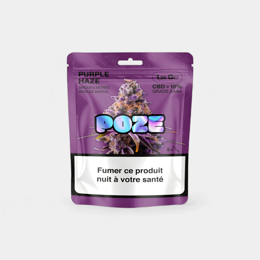 POZE Fleurs Purple Haze 1,25gr en sachet